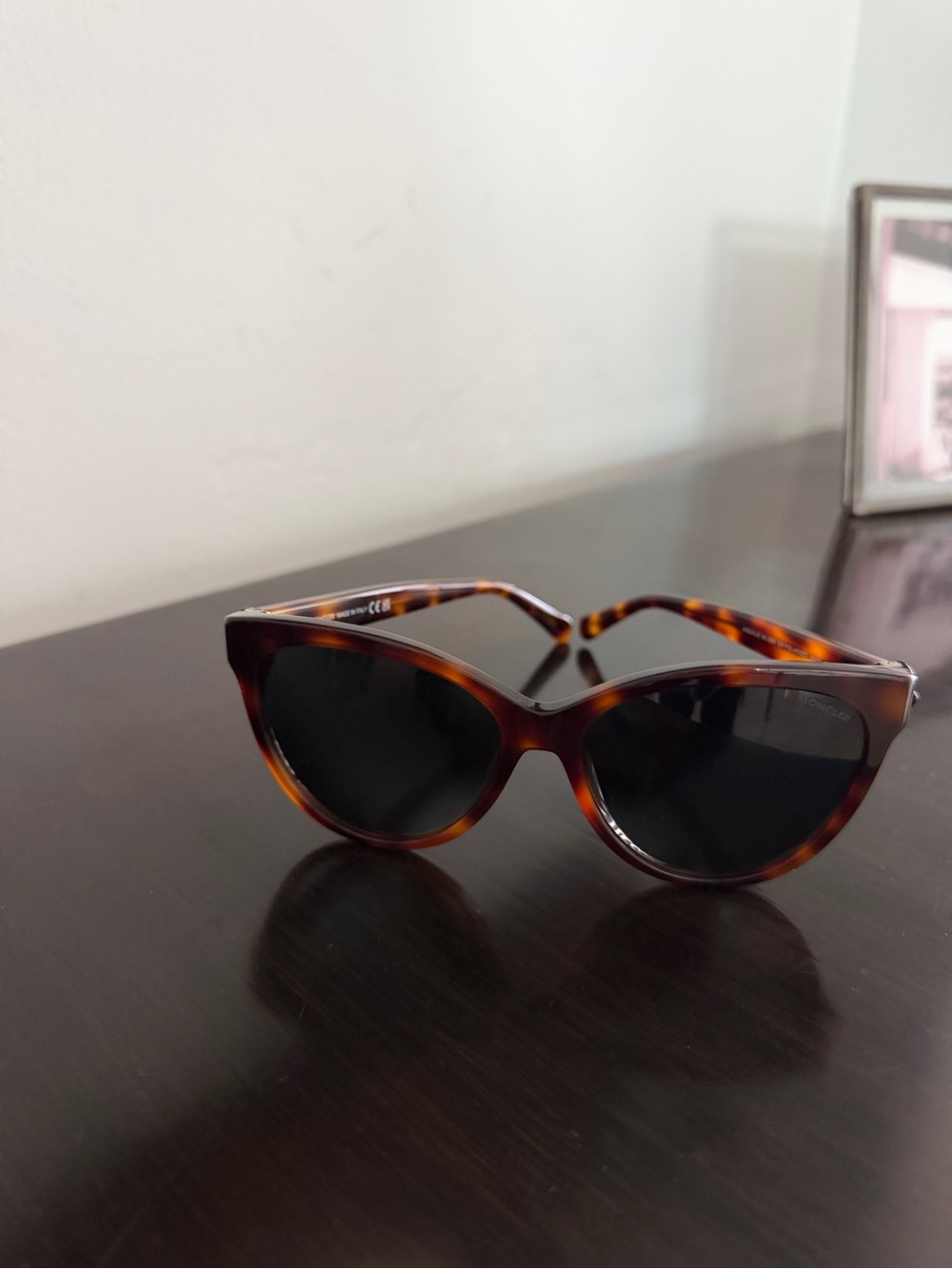 Moncler Tortoiseshell Sunglasses - Picture 2 of 8